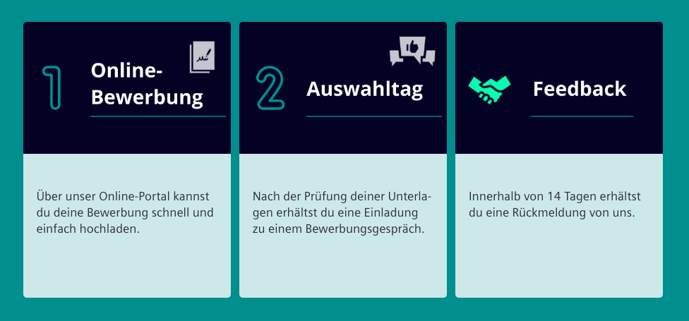 Du hast Interesse an einer Ausbildung bei Siemens?